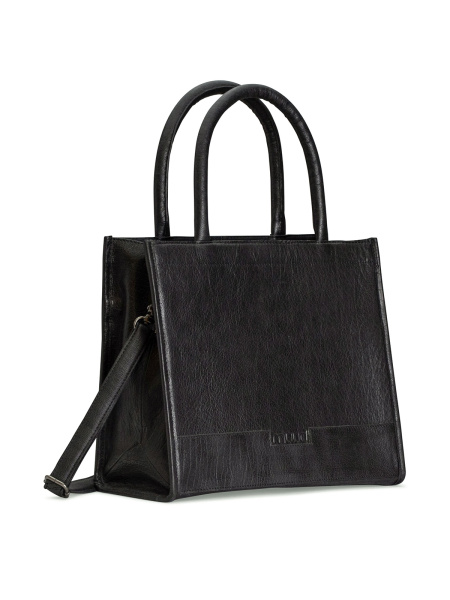 Сумка шоппер "Bina" Black. Арт QB-4640/Black