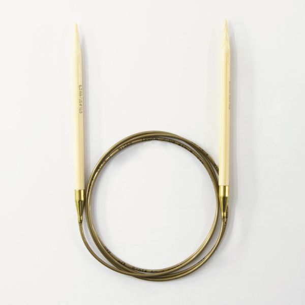 Спицы, круговые, бамбук addiNature BAMBOO №6,5, 120 см. Арт 555-7/6.5-120