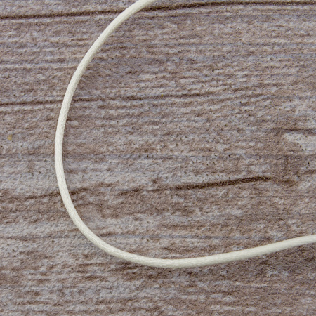 Шнур атласный мини-рулон, 2 мм, 4,5 м, цвет 56, кремовый. Арт P00462-2мм-56           