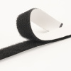Липучка велюр-петельная самоклеющаяся, 2 части, ширина 20 мм, цвет черный, рулон 10 м. Арт N4320/BLAC