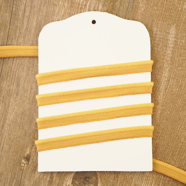 Резинка окантовочная, цвет бежевый. Арт VE/8045