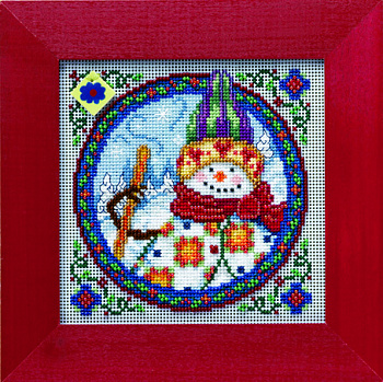 Набор для вышивания "Северный снеговик". Арт JS149101