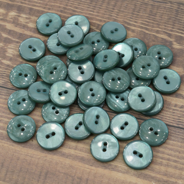 Пуговицы CONCEPT Mother of Pearl, размер 24, полиэстер, цвет COL.69. Арт 75315-024-COL.69