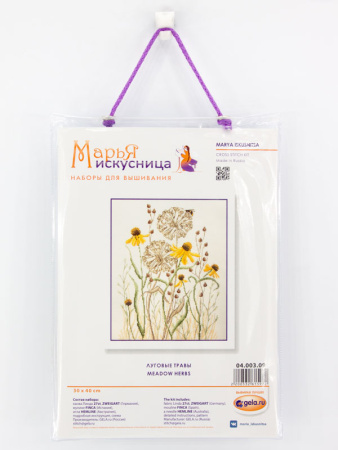 Набор для вышивания "Луговые травы". Арт 04.003.09
