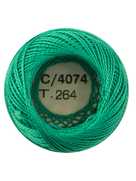 Мулине "Finca Perle"(Жемчужное"), №12,однотонный цвет 4074. Арт 00008/12/4074           