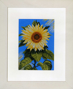 Набор для вышивания "Sunflower on Blue" 