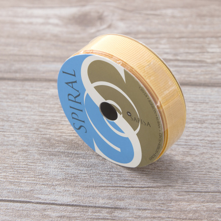 Лента репсовая SAFISA мини-рулон, 15 мм, 3,5 м, цвет 32, желтый. Арт P00350W-15мм-32         