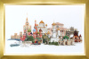 Набор для вышивания "Москва", канва лён 36 ct. Арт 510                     