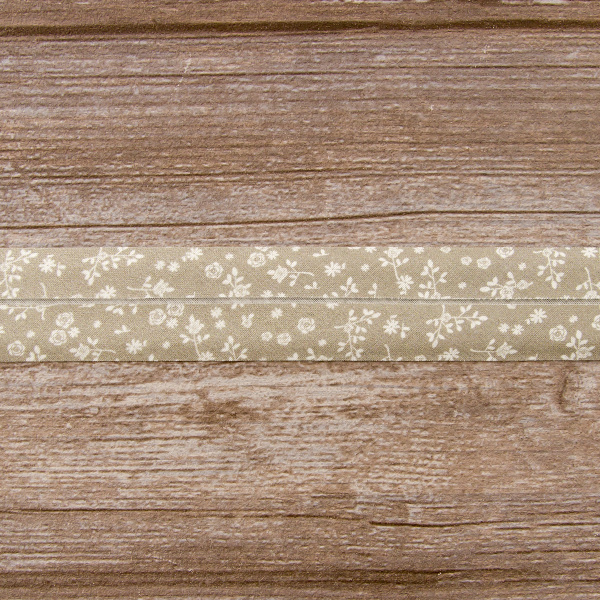 Косая бейка с рисунком SAFISA, арт.6628, 30 мм, 20 м, цвет 02. Арт 6628-30мм-02