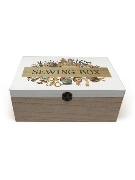 Шкатулка для хранения швейной фурнитуры, 30 х 20 х 12 см. Арт G001.TN017