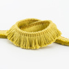 Бахрома декоративная, 30 мм, цвет шафрановый. Арт BT - 30c - col.B-12