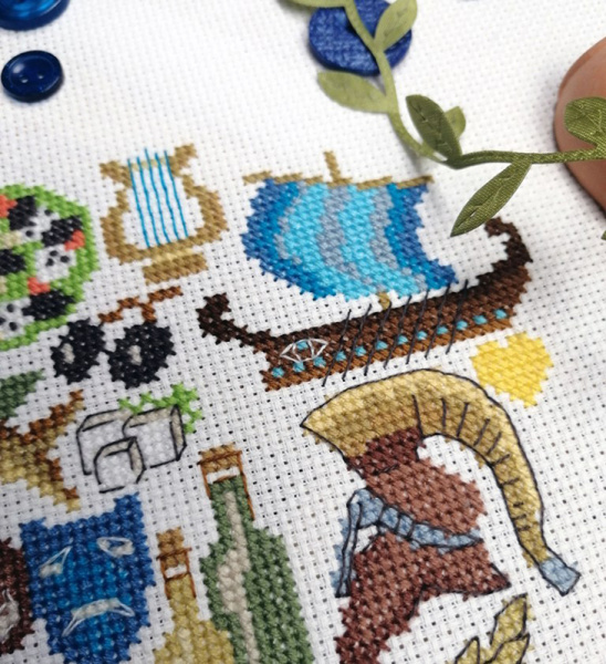 Набор для вышивания "Греция". Арт 11.001.26