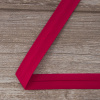 Косая бейка хлопок/полиэстер 20 мм, 25 м, цвет 124, малиновый. Арт 6120-20мм-124           