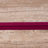 Косая бейка хлопок/полиэстер 20 мм, 25 м, цвет 30, бордо. Арт 6120-20мм-30            