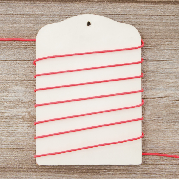 Резинка шляпная SAFISA, 1,5 мм, 25 м, цвет 204 неоновый розовый. Арт 4730-1,5мм-204