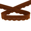 Резинка отделочная ажурная, цвет корчневый. Арт 12723/1780