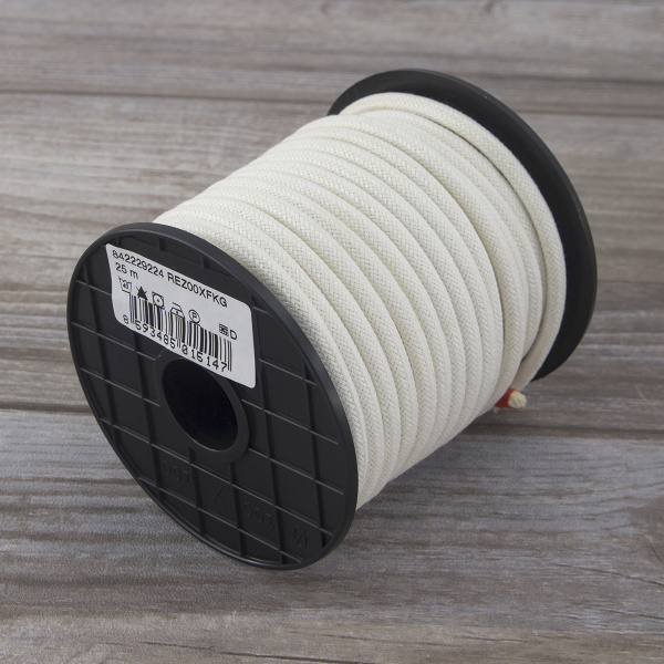 Шнуры PEGA плетеный, цвет белый, 5 мм. Арт 842229224REZ00