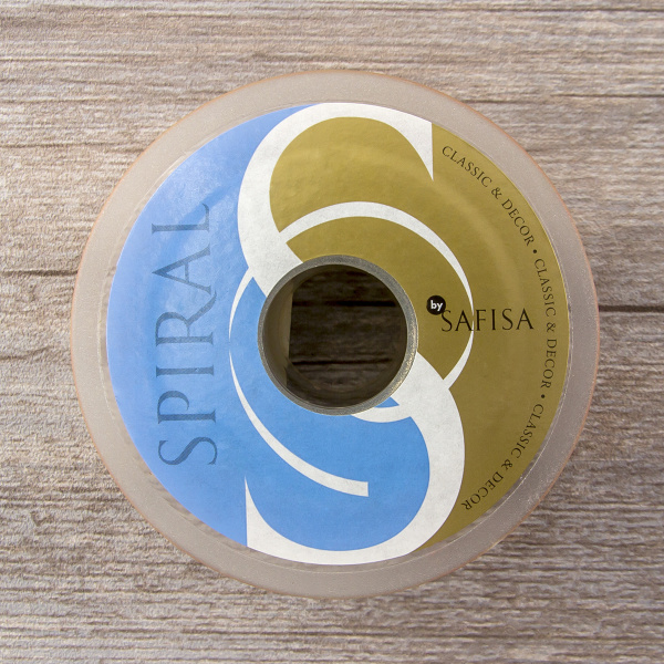 Лента органза с рисунком клетка SAFISA, 38 мм, 15 м, цвет 02, оранжевый. Арт 25216-38-02              