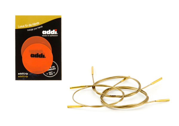 Набор круговых спиц из оливкового дерева со сменными лесками addiClick Nature Olive. Арт 570-2/000               