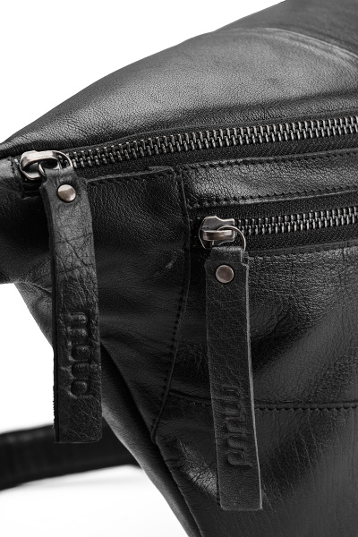 Сумка поясная "Vegas XL" Black. Арт QB-4199/Black