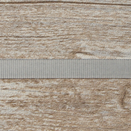 Лента репсовая SAFISA, 10 мм, 25 м, цвет 27, Серый светлый. Арт 350-10мм-27       