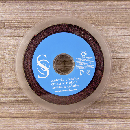 Лента жаккардовая SAFISA, 20 мм, 15 м, цвет 01. Арт 9272-20мм-01