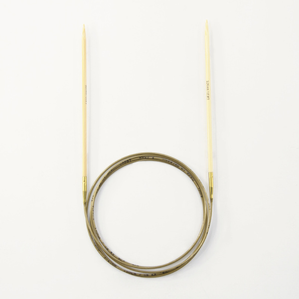 Спицы, круговые, бамбук addiNature BAMBOO №3,25, 150 см. Арт 555-7/3.25-150