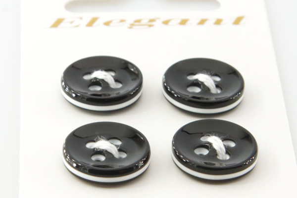 Пуговицы ELEGANT. Арт 14755-15-WHITE/4