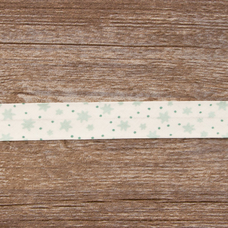 Косая бейка с рисунком SAFISA, арт.6594, 20 мм, 20 м, цвет 03. Арт 6594-20мм-03