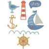 Набор ножей для вырубки Sizzix® Thinlits™ Die Set 7PK Nautical by My Life Handmade . Арт 661229