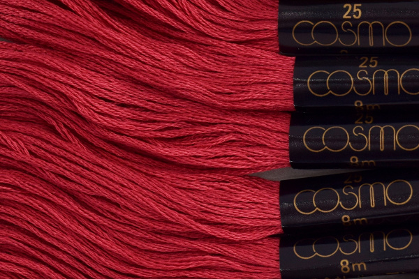 Мулине COSMO однотонный цвет  107       . Арт 25-6/107       