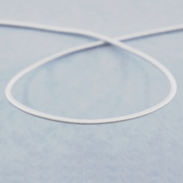 Резинка шляпная PEGA, цвет белый, 1,65 мм. Арт 852241808B1101          