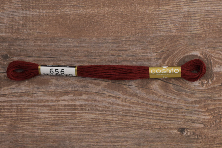 Мулине COSMO однотонный цвет  656       . Арт 25-6/656       