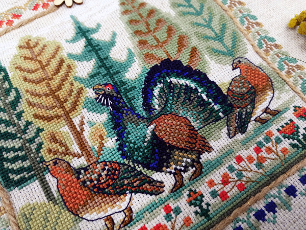 Набор для вышивания " Глухари". Арт 03.017.14