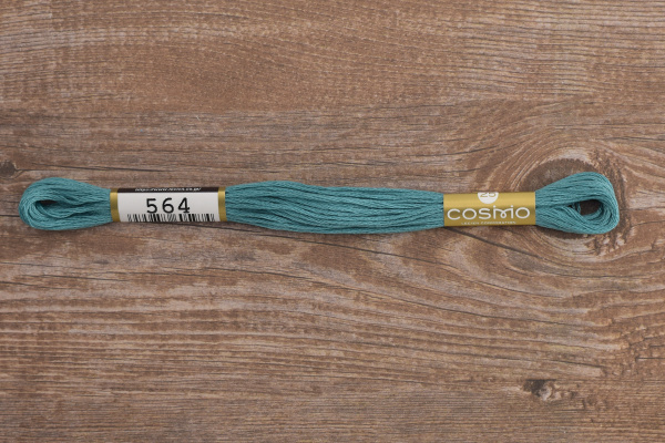 Мулине COSMO однотонный цвет  564       . Арт 25-6/564       