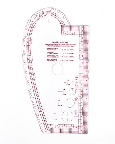 Портновское лекало. Арт NL4196                  