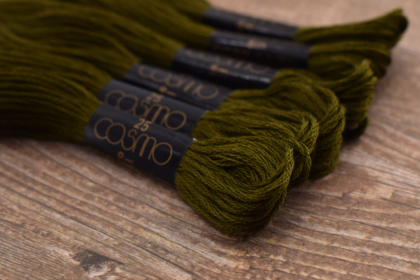 Мулине COSMO однотонный цвет  687       . Арт 25-6/687       