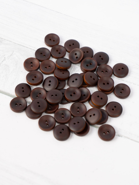 Пуговицы CONCEPT Button of Olive Wood, размер 24, дерево, цвет COL. 52. Арт 6411H-024-COL.52