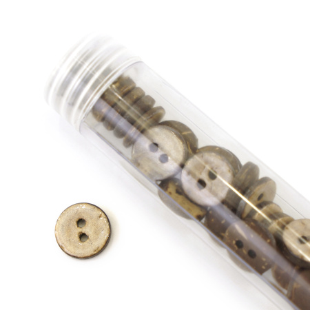 Пуговицы CONCEPT, размер 18, кокос, цвет COL.NAT натуральный. Арт 1919H-018-COL.NAT