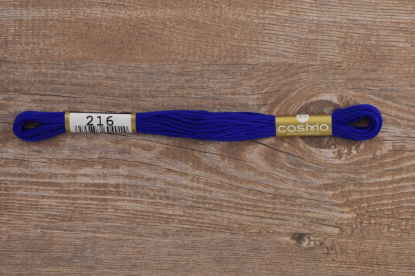 Мулине COSMO однотонный цвет  216       . Арт 25-6/216       
