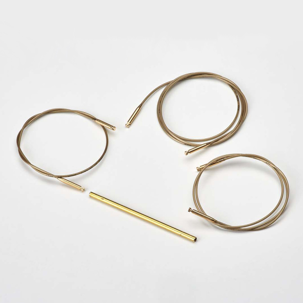 Набор дополнительных лесок и соединительного элемента  для системы addiClick BAMBOO. Арт 558-7