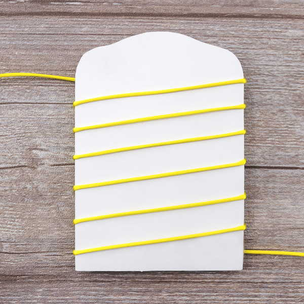 Шнур атласный SAFISA 2 мм, 25 м, цвет 32, желтый. Арт 462-32                  