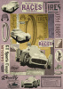 Карта для декупажа "Sports coupe". Арт DFG383                  