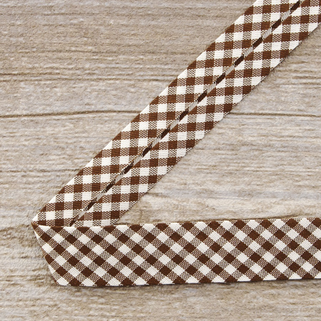 Косая бейка с рисунком SAFISA, арт.5400, 20 мм, 25 м, цвет 17. Арт 5400-20мм-17            