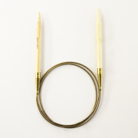 Спицы, круговые, бамбук addiNature BAMBOO №8, 100 см. Арт 555-7/8-100