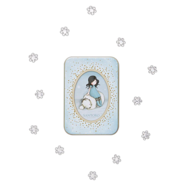 Набор со стразами "WINTER FRIEND" SANTORO. Арт GOR356005