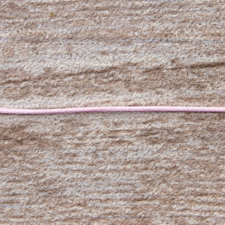 Шнур атласный мини-рулон, 1,5 мм, 4,5 м, цвет 05, розовый. Арт P00470-1,5мм-05         