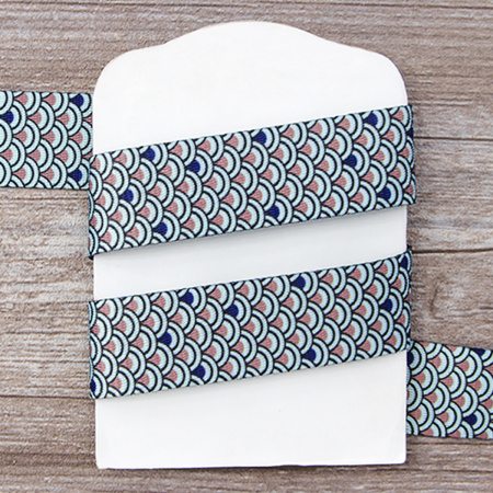 Тесьма ременная декоративная, 30 мм, цвет ментоловый, 10 м. Арт 35136-30мм-01