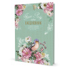 Ежедневник с цветочным настроением "Flower Party (зеленый)". Арт ISBN 978-5-00141-573-2