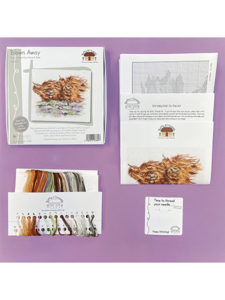 Набор для вышивания "Blown Away". Арт XHD142